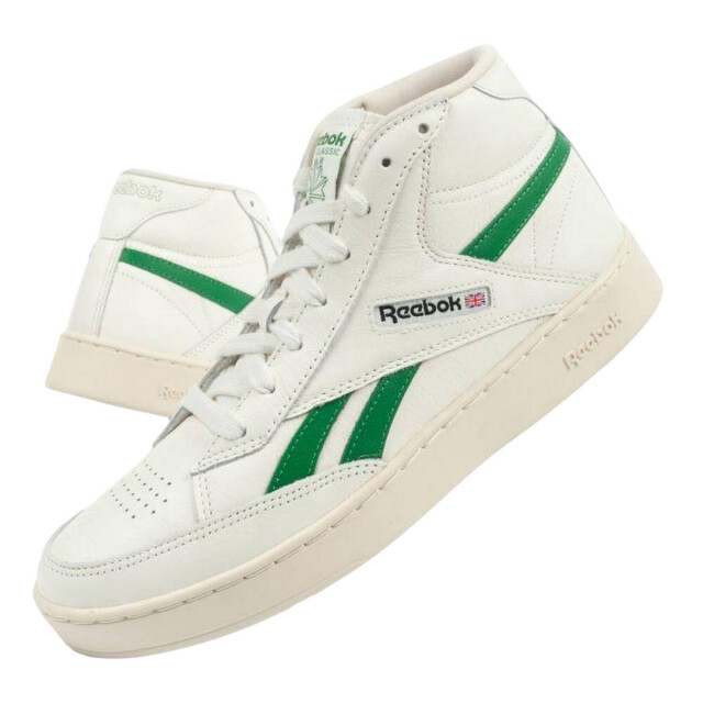 Reebok Heren club form hi leren trainers UTPP6991_white large