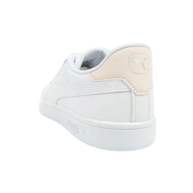 Puma Heren smash 3.0 grain leather trainers UTPP6935_white large