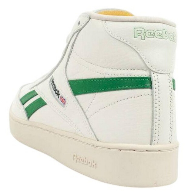 Reebok Heren club form hi leren trainers UTPP6991_white large