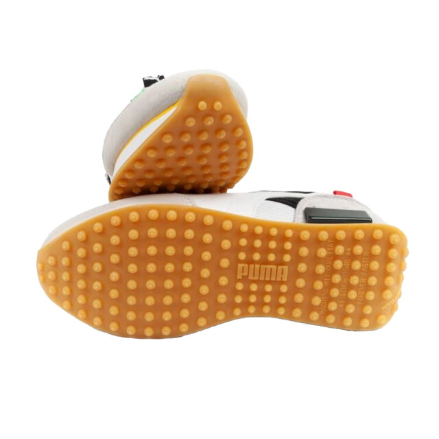 Puma Dames future rider leren trainers UTPP6798_white large