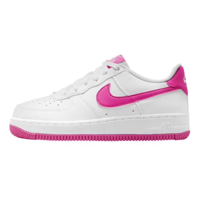 Nike Dames air force 1 leren trainers UTPP6780_whitepink large