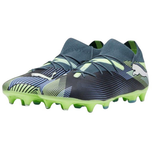 Puma Heren future 7 match stevige grond voetbalschoenen UTPP6952_blue large