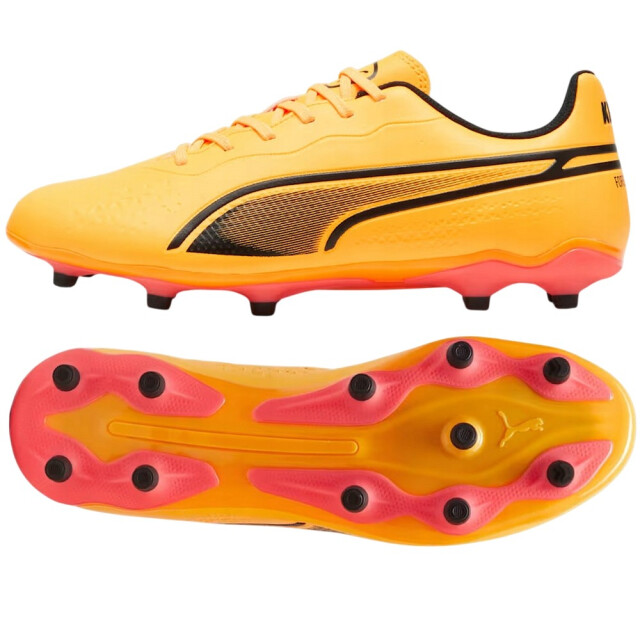 Puma Heren king match stevige grond voetbalschoenen UTPP6659_orange large