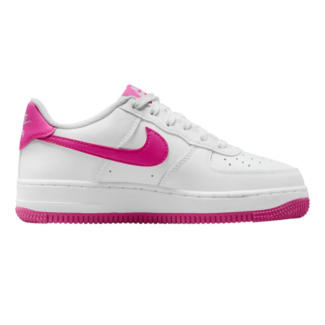 Nike Dames air force 1 leren trainers UTPP6780_whitepink large