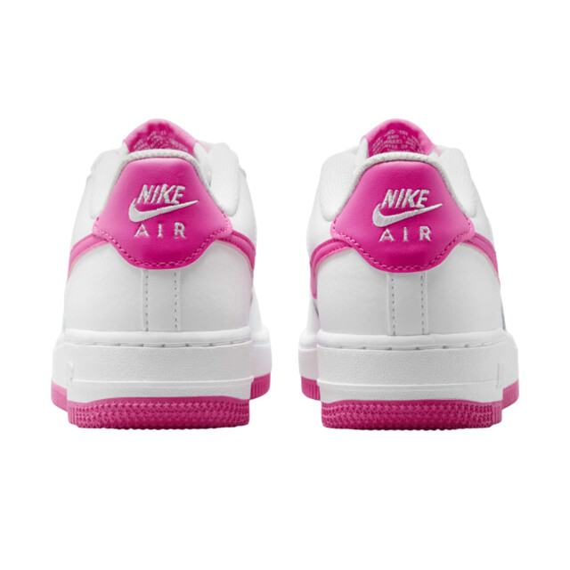 Nike Dames air force 1 leren trainers UTPP6780_whitepink large