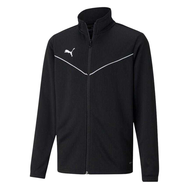 Puma Teamrise polyester trainingsjas voor kinderen/kinderen UTPP6584_black large