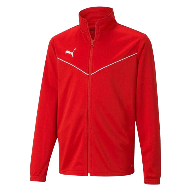 Puma Teamrise polyester trainingsjas voor kinderen/kinderen UTPP6584_red large