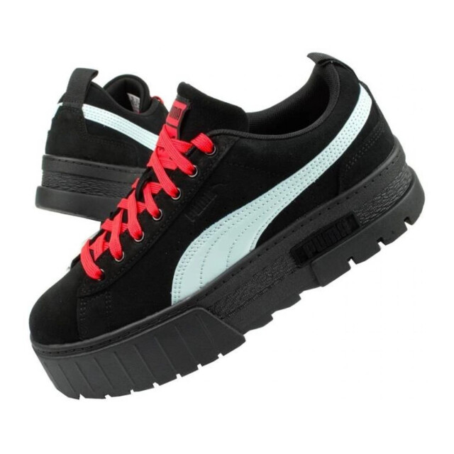 Puma Dames mayze dua lipa leren trainers UTPP6521_black large