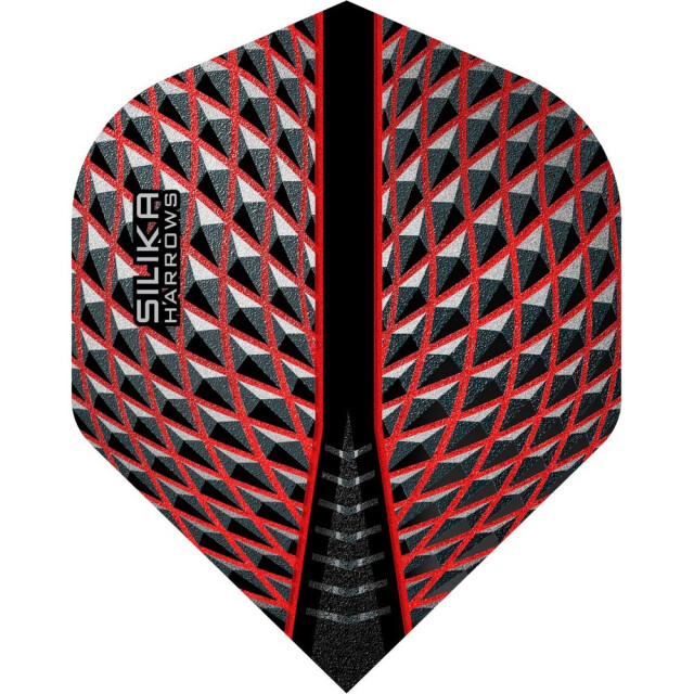 Harrows Silica dart vluchten (set van 3) UTPP6379_darkred large