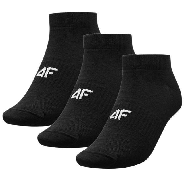4F Heren wmm00usocm277 enkelsokken (set van 3) UTPP6435_black large