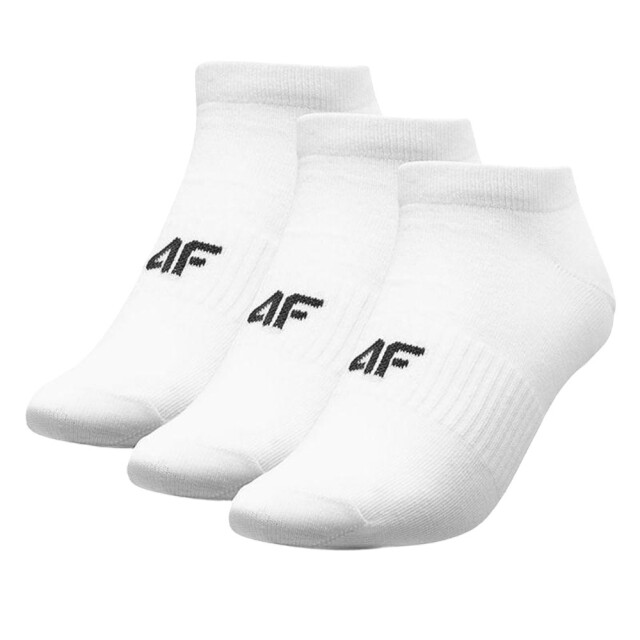 4F Heren wmm00usocm277 enkelsokken (set van 3) UTPP6435_white large
