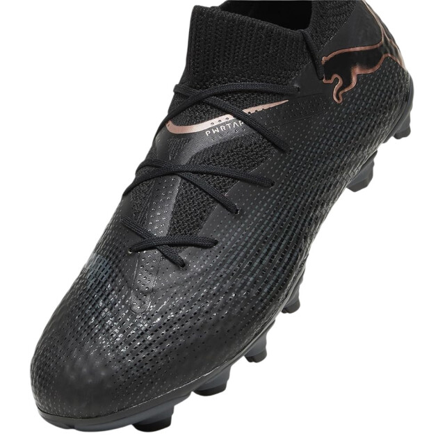 Puma Kinder/kids future 7 pro fg/ag voetbalschoenen UTPP6419_black large