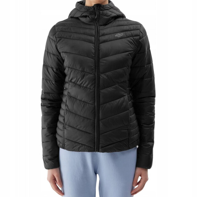 4F Dames synthetisch gewatteerd jack met dons UTPP6429_black large