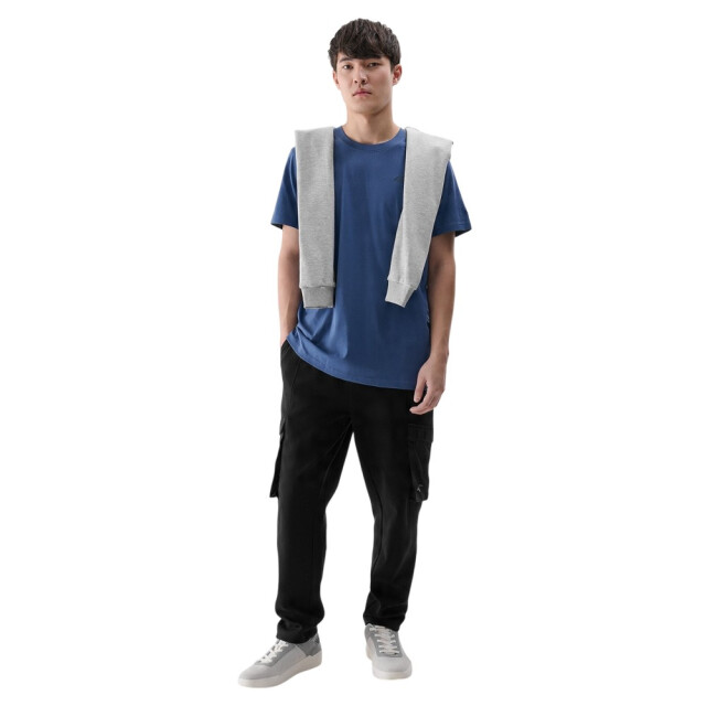 4F Effen normaal t-shirt heren UTPP6445_blue large