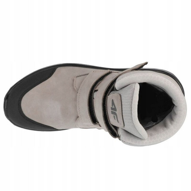 4F Kinderen/kinderen hjz21 nubuck trekking trainers UTPP6437_greyblack large