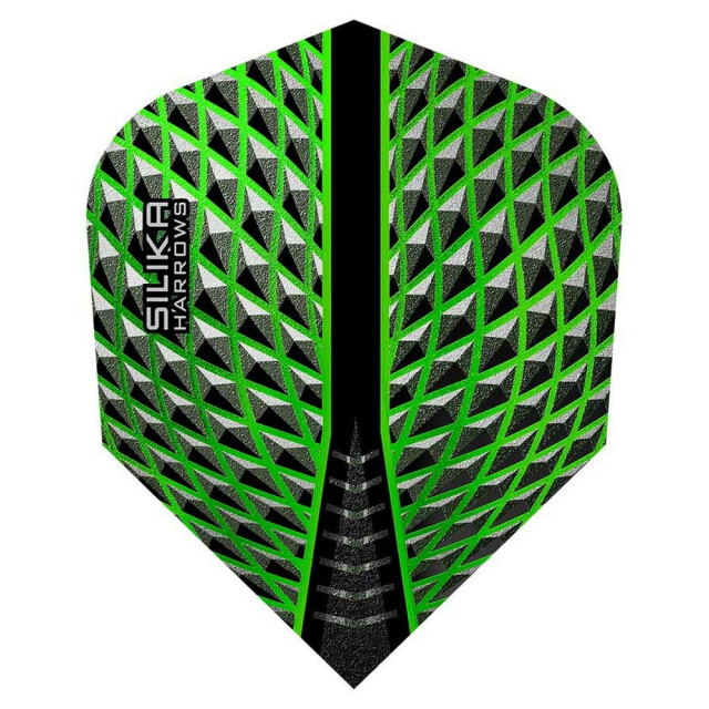 Harrows Silica dart vluchten (set van 3) UTPP6379_neongreen large
