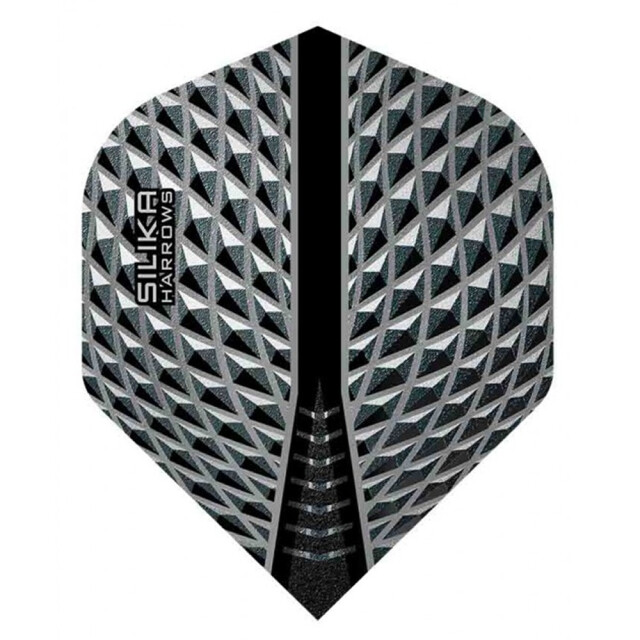 Harrows Silica dart vluchten (set van 3) UTPP6379_blacksilver large