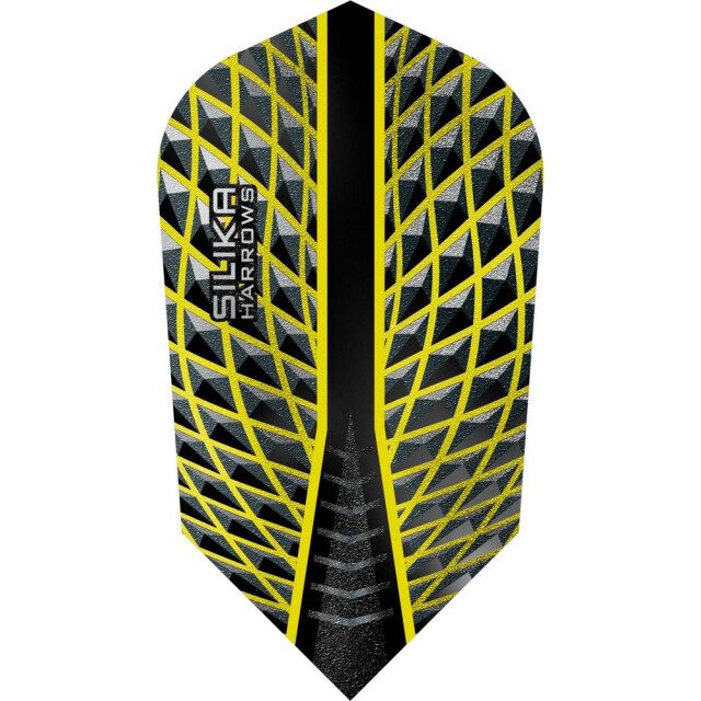 Harrows Silica dart vluchten (set van 3) UTPP6378_blackyellow large