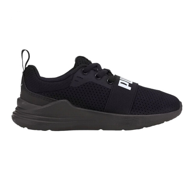 Puma Bedrade hardlooptrainers voor kinderen UTPP6220_blackwhite large