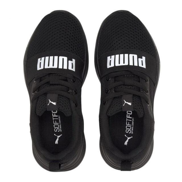Puma Bedrade hardlooptrainers voor kinderen UTPP6220_blackwhite large