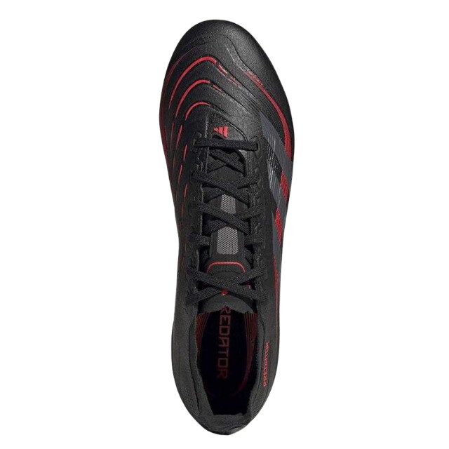 Adidas Heren predator league soft ground voetbalschoenen UTPP6115_blackred large