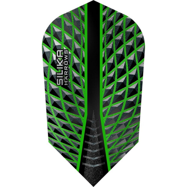Harrows Silica dart vluchten (set van 3) UTPP6378_blackgreen large