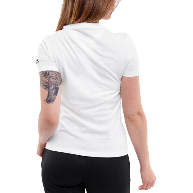 Adidas Dames essentials lineair t-shirt UTPP604_white large