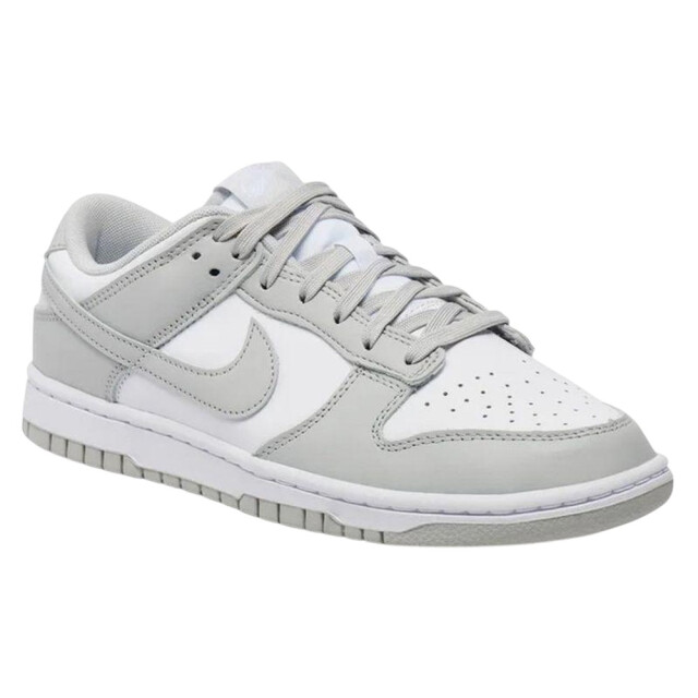 Nike Heren dunk retro leather lage sportschoenen UTPP6210_white large