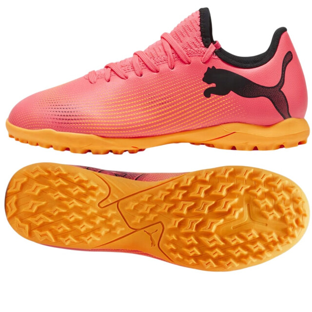 Puma Kinder/kinder future 7 play voetbalschoenen UTPP6153_pink large