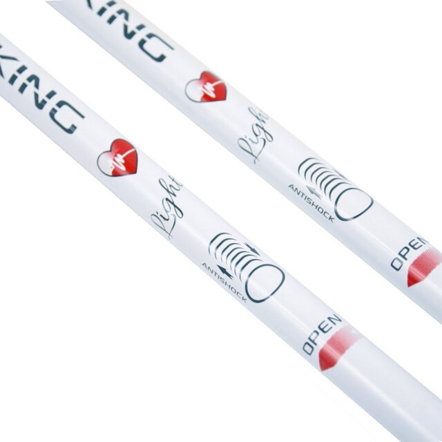 SMJ Sport Long life lite nordic telescopische trekstok UTPP6187_white large