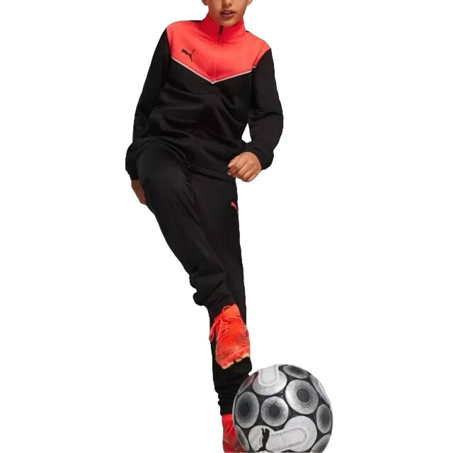 Puma Kinderen/kinderen trainingspak UTPP6221_blackred large