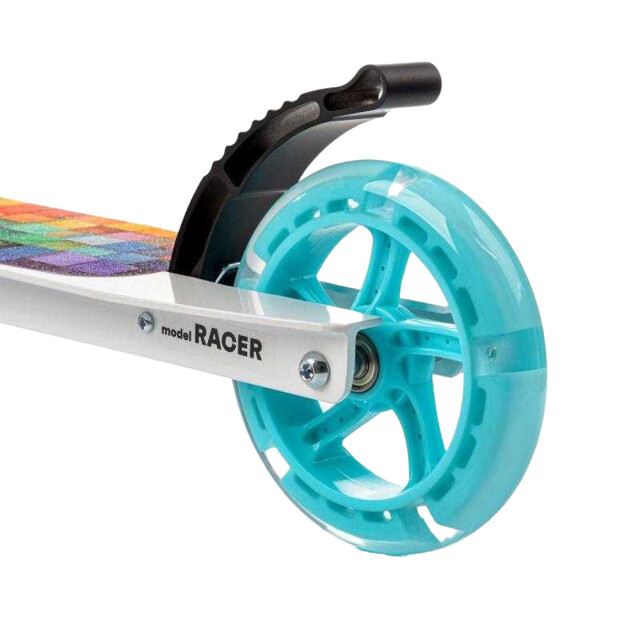 Meteor Kinder/kinder racer aluminium kubus scooter UTPP6077_multicoloured large