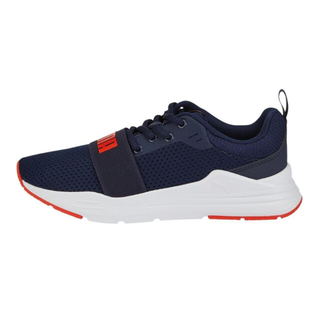 Puma Bedrade hardlooptrainers voor kinderen UTPP6000_navybluewhite large