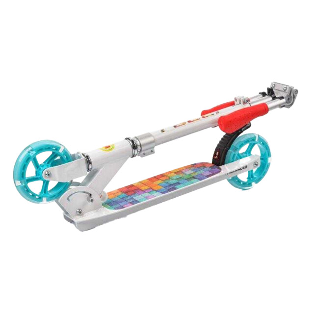 Meteor Kinder/kinder racer aluminium kubus scooter UTPP6077_multicoloured large