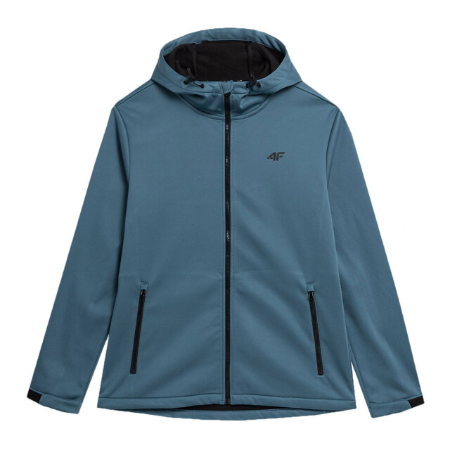 4F Heren m156 zacht shell jas UTPP5940_blue large
