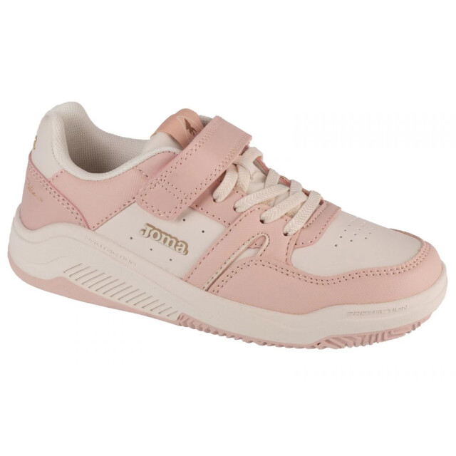 Joma Kinderen / kinderen platea synthetisch leer lage trainers UTPP5950_beigepink large