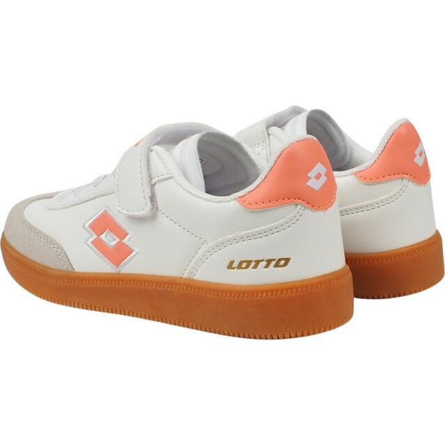 Lotto Kinderen/kinderen vintal mf trainers UTPP5903_whitepapaya large