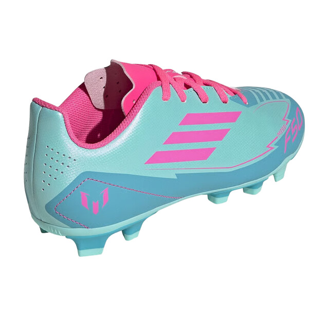 Adidas F50 club messi stevige grond voetbalschoenen voor kinderen/kinderen UTPP5928_bluepink large