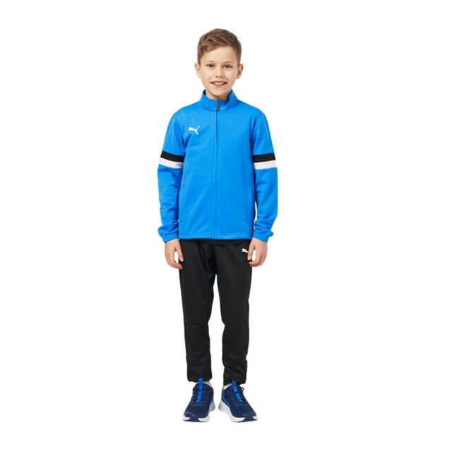 Puma Kinderen/kinderen team rise trainingspak UTPP5885_blackblue large