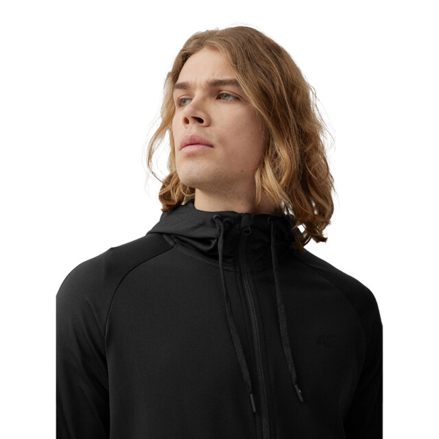 4F Heren ss23tfswm112 full zip hoodie UTPP5835_black large