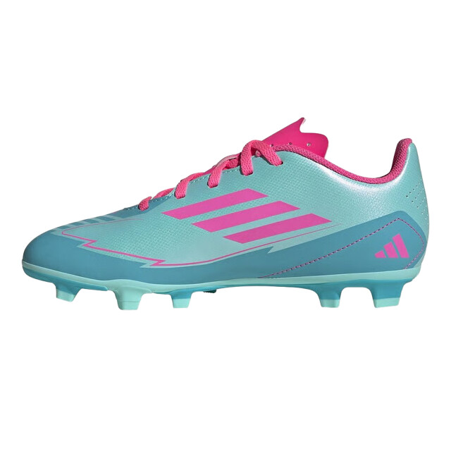 Adidas F50 club messi stevige grond voetbalschoenen voor kinderen/kinderen UTPP5928_bluepink large