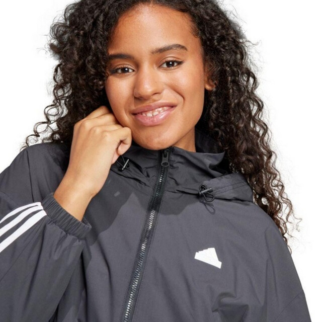 Adidas Dames future icons 3 stripes wind rdy jas UTPP5806_grey large