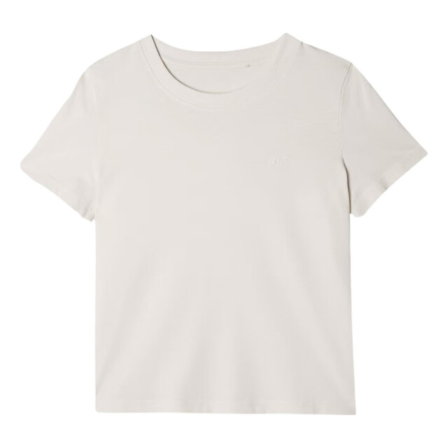 4F Dames waw24ttshf1650 t-shirt UTPP5623_beige large