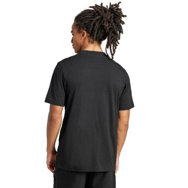 Adidas Heren essentials klein logo single jersey t-shirt UTPP5766_blackwhite large