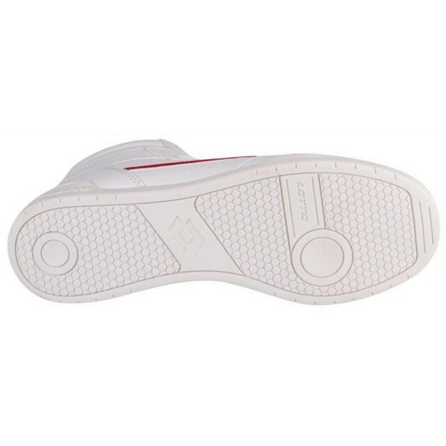 Lotto Heren nandu synthetisch leer mid cut trainers UTPP5793_white large