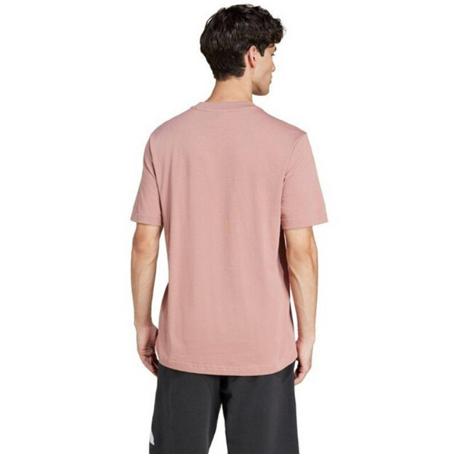 Adidas Heren essentials klein logo single jersey t-shirt UTPP5766_pink large