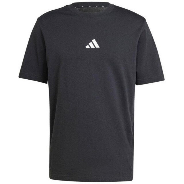 Adidas Heren essentials klein logo single jersey t-shirt UTPP5766_blackwhite large