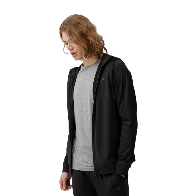 4F Heren ss23tfswm112 full zip hoodie UTPP5835_black large