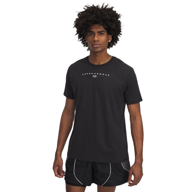 Under Armour Heren t-shirt met korte mouwen en gestapeld logo UTPP5568_black large