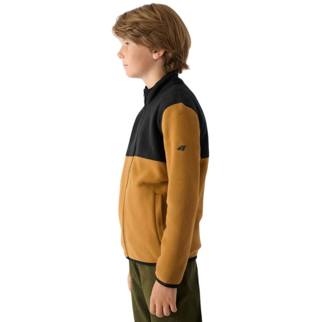 4F Kinderen/kids jwaw24tflem212 fleecejack UTPP5569_brown large